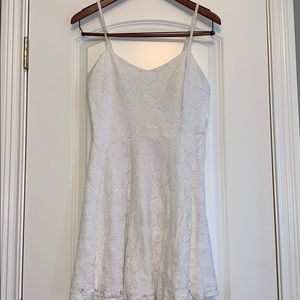 White sun dress